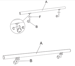Rampe d'escalier en acier inoxydable personnalisable à montage au sol avec éclairage <span class=keywords><strong>intégré</strong></span>, design moderne, certifiée ISO9001 - Product Image 5