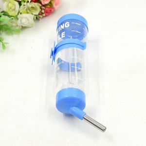 Botella de agua para mascotas pequeñas de 250 ml, duradera, redonda, de plástico, para hámster - Product Image 4