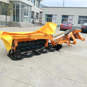 Falciatrice Rotativa a Disco Trainata da Trattore con PTO, Motore ad Alta Produttività, Trinciatrice e Rullo Condizionatore per Erba - Product Image 5