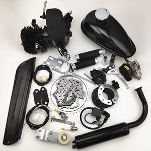 <span class=keywords><strong>Kit</strong></span> <span class=keywords><strong>moteur</strong></span> de vélo noir <span class=keywords><strong>80cc</strong></span> 2 temps Wuyi Hengying usine PK80 assemblage de vélo motorisé - Product Image 5
