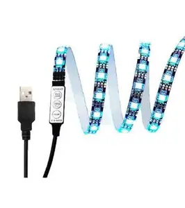 USB TV Background Light With LED 5050 Light Strip RGB Remote Control Colorful Atmosphere Light