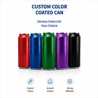 Meilleur prix pour les canettes de boissons en aluminium personnalisées avec logo, canettes de boissons avec couvercles, canettes de boissons gazeuses en aluminium imprimées 330 ml, 375 ml, 500 ml