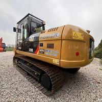 Excavatrice sur chenilles Caterpillar 320D d'occasion du Japon, 20 tonnes, hydraulique, peinture d'origine, faible nombre d'heures de fonctionnement, bon état de marche