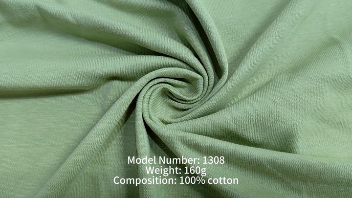 Wholesale Customized Single Jersey Fabric 100% Cotton