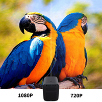 Venta caliente Wupro OEM/ODM 805A inteligente Android 9 Home Cinema 1080P proyector 260ANSI lúmenes BT5.0 Wi-Fi 6 Mini proyector LCD portátil