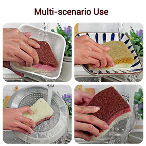 Esponja de Cocina de Espuma Alta y Porosa de Algas Marinas para Lavar Platos, Estropajo para Limpiar Ollas y Tazones del Hogar - Product Image 6