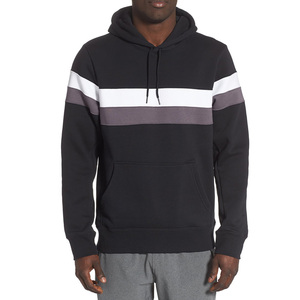 Venta al por mayor de algodón para hombre <span class=keywords><strong>Jersey</strong></span> de <span class=keywords><strong>rayas</strong></span> sudaderas con capucha de manga larga sudaderas - Product Image 4