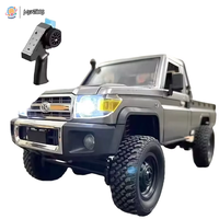 MN82 PRO Version Améliorée Camionnette RC à l'échelle 1/12 2.4G 4x4 Tout-Terrain Télécommandé Crawler Pick-up SUV Jouet Voiture LED MENTORS
