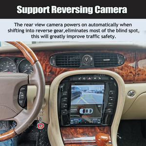 Autoradio 9,7 pouces Android 13 pour Jaguar XJ XJL 2004-2008, CarPlay sans fil, lecteur multimédia, GPS, navigation DSP, CarPlay - Product Image 6