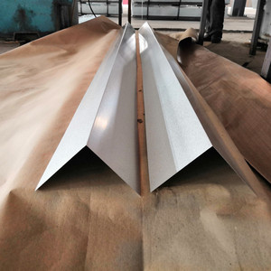 Profilo a L 90 °   Profilo Angolare in Metallo Zincato 4''X5''X10' per Tetti - Product Image 5