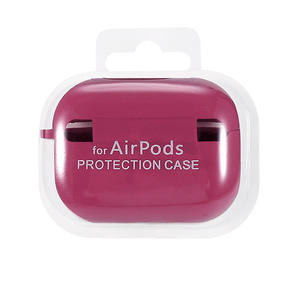 Estuche de franela de silicona líquida suave anticaída para auriculares para <span class=keywords><strong>Air</strong></span> <span class=keywords><strong>Pods</strong></span> 4 2024 generación con paquete de caja - Product Image 1