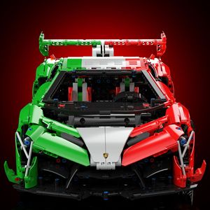 Modèle de voiture de sport Lamborghini Veneno K Box 10222, blocs de construction, jouet d'assemblage pour adultes, plus de 800 pièces - Product Image 4