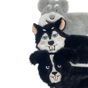 Fabricants En Gros Papier Son Jouet Chien Dents Vent Formation Peluche Son Jouets Chat Jouets