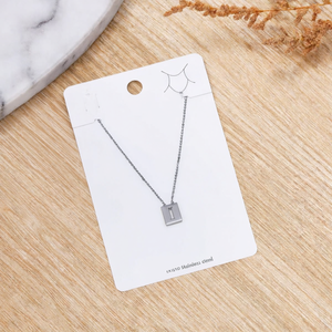 Collana con Lettera I in Acciaio Inossidabile 12x14cm, Ciondolo Placcato Oro per Donna, Gioielli alla Moda - Product Image 2