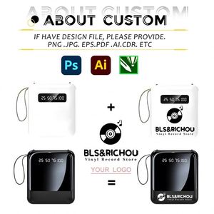 Mini Power Bank en Gros : Fournitures Portables avec Quatre Câbles de Données, Cadeau Promotionnel Personnalisable avec Logo - Product Image 2