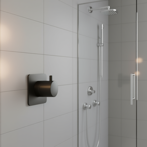 Válvula de ducha ajustable de latón con cuerpo de 1 pulgada, regulador manual de flujo de agua para uso en ducha de baño - Product Image 2