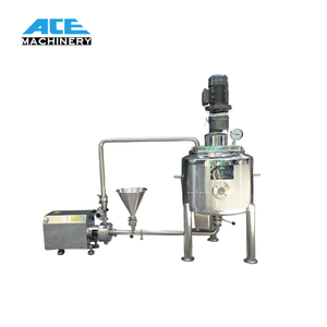 Équipement de production chimique 2T, homogénéisateur sous vide, émulsifiant dédié aux crèmes cosmétiques et aux pommades - Product Image 1
