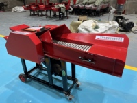 Nuevo Procesador de Forraje de Doble Salida Accionado por Toma de Fuerza de Tractor, Trituradora de Granos Industrial de Servicio Pesado Combinada, 10HP Multiusos de Alto Rendimiento