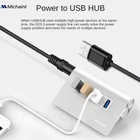 Cable Adaptador USB de Alimentación, Módulo Elevador de Voltaje de CC 5V a CC 9V / 12V, Conector de 2.1x5.5MM para Router y Computadora