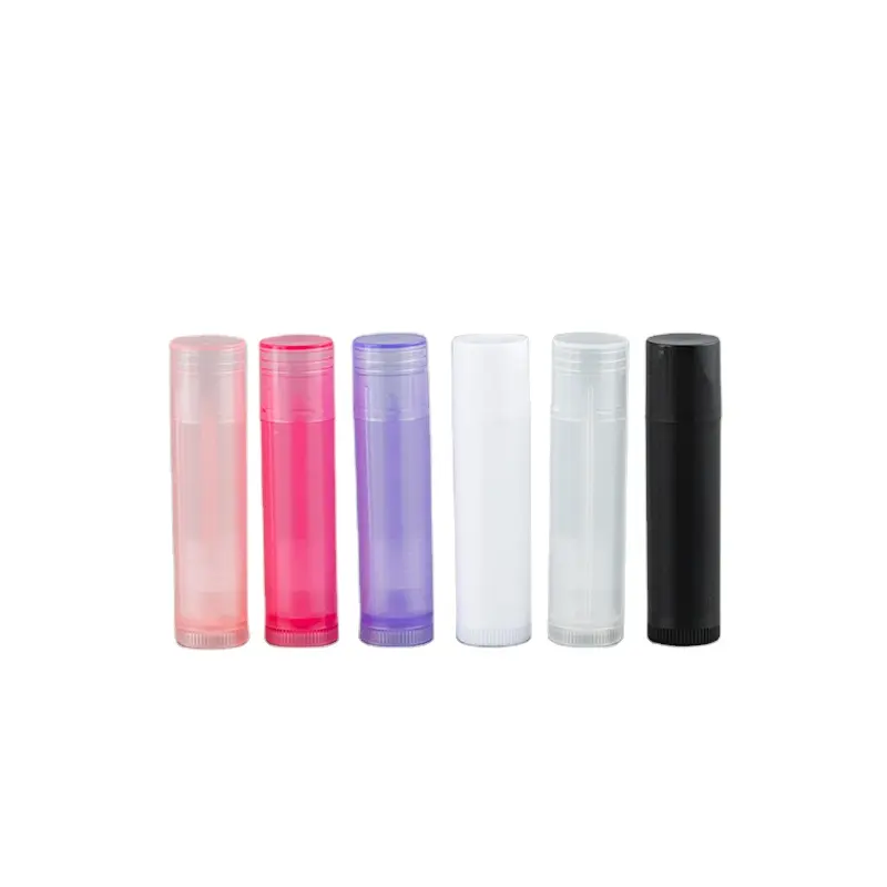5ml ריק מיני פלסטיק מקל דאודורנט שפתון צינור שפתיים מקל מיכל שפתון אריזה