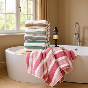 Ensemble de serviettes de bain en polaire corail tissé à motifs floraux 2026 – Doux, absorbant, pour la maison, usage quotidien, cadeau créatif - Product Image 1
