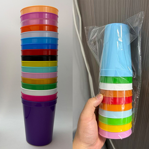 Gobelets <span class=keywords><strong>licorne</strong></span> de haute qualité à changement de couleur pour anniversaire, 12oz 16oz, gobelet à shot personnalisé, gobelet de stade en plastique, cadeaux de fête, serviette d'anniversaire - Product Image 5