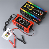 Chargeur de batterie de voiture intelligent 12V 10A à charge rapide avec protection contre l'inversion de polarité pour 12V 24V portable