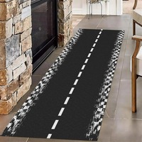Tapis de couloir long pour aéroport, tapis de sol pour avion, tapis pliables résistants pour animaux domestiques, tapis de chambre à coucher