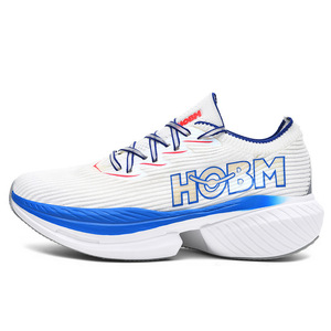 Chaussures de course tendance pour hommes à semelle épaisse, nouvelles chaussures de sport respirantes en maille pour l'automne, marathon en plein air, jogging, grandes tailles - Product Image 1