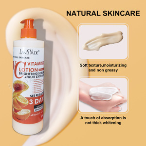 Lotion corporelle éclaircissante AHA VC la plus vendue pour une peau hydratée, raffermie et soignée - 500ml - Product Image 2