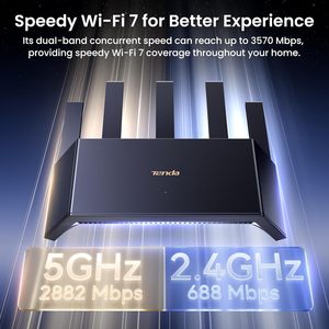 Tenda be3600 Dual band <span class=keywords><strong>Wifi</strong></span> 7 <span class=keywords><strong>Router</strong></span> (re3l) 3x1g cổng dễ dàng thiết lập an ninh kiểm soát của cha mẹ truy cập chế độ điểm truy cập thiết kế theo chiều dọc - Product Image 3