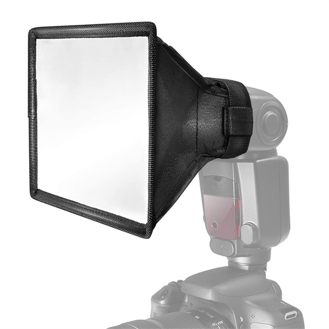 Universal Portable Reflector Softbox Professional Mini Photo Diffuser Square Soft Light Box for DSLR Photo Speedlite Shooting