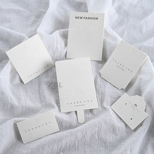 Etiquetas Personalizadas <span class=keywords><strong>de</strong></span> Cartón para Exhibición <span class=keywords><strong>de</strong></span> Pendientes, Papel con Logotipo Impreso, Joyerí<span class=keywords><strong>a</strong></span>, Embalaje, Tarjeta <span class=keywords><strong>de</strong></span> Papel, Soporte Sostenible - Product Image 6