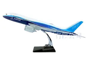 50cm 수지 항공기 모델 B787-8 시뮬레이션 항공기 모델 비행 모델 선물