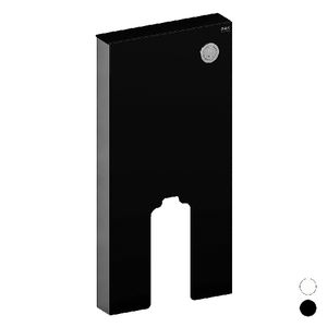 Módulo Rakmonolite para inodoro de suelo, negro, 110 cm de largo, 57 cm de ancho, 19 cm de altura - Product Image 3