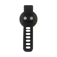 Support de téléphone universel étanche et flexible en silicone avec aimant rotatif pour poignet, bras, bureau, voiture, vélo