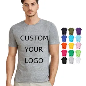 Herren Longline Flare Hose mit gebogenem Saum und Grafik über Größe Aufkleber zum Drucken von hochwertigen schweren Baumwoll-Herren-T-Shirts