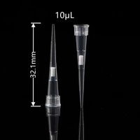 Embouts de pipette stérilisés pour usage universel avec filtre, jetables en plastique, sans RNase, sans DNase, pour consommables de laboratoire