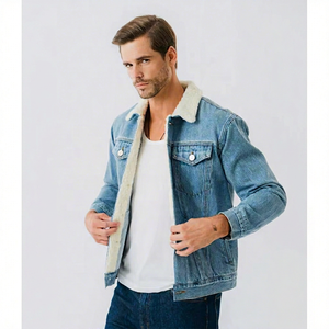 Chaqueta Vaquera Casual para Hombre, Estilo Urbano, con Botones, Impermeable, Resistente al Viento, Transpirable, Ecológica, de Secado Rápido - Product Image 1