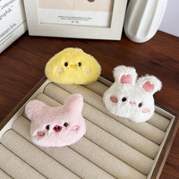 Accessoire de dessin animé DIY, broche Panda Lapin Grenouille, ornement suspendu, décoration pour vêtements et sacs d'enfants, mini cadeau, jouet promotionnel