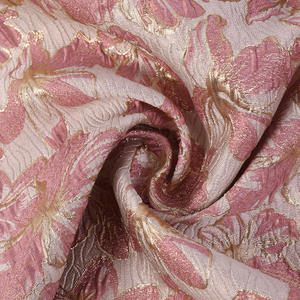 <span class=keywords><strong>3</strong></span>.La última y hermosa tela de encaje Jacquard brocado, nuevos diseños dorados, encaje francés nigeriano africano para vestido de novia - Product Image 2