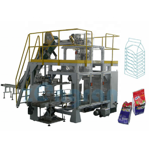 Máquina Automática para Empacar Bolsas en Bolsas Tejidas para Envasado Primario <span class=keywords><strong>y</strong></span> Secundario de Gránulos, Polvo, Arroz, Sal, Azúcar, Harina, Alimentos - Product Image 3