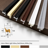 Joint d'étanchéité en mousse PU pour porte en bois, à encastrer, étanche, insonorisant et durable, pour cadre de porte