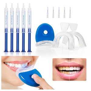 Kit de Blanqueamiento Dental con Luz LED, Kit Profesional de Blanqueamiento Dental con Geles para Dientes Sensibles, Ayuda a Eliminar Manchas - Product Image 1