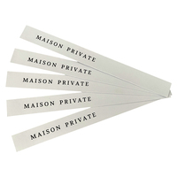 Tarjetas de papel secante, tiras de prueba de fragancia con logotipo de tamaño personalizado, tiras de prueba de perfume para oler perfume
