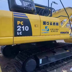 Excavadora Komatsu Pc210 de 20 Toneladas de Peso Operativo, Buen Estado de Funcionamiento, Original de Japón, Excavadora Usada de Segunda Mano en Venta en Shanghái - Product Image 1