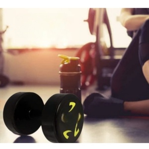 Haltères ronds en acier antidérapants NOVISON sans poids kilogrammique pour une utilisation sur tout le corps - Product Image 3
