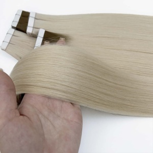 Extensiones de Cabello con Cinta Adhesiva de Doble Cara, Color Piano Birmano, de Larga Duración, 14 Pulgadas para Cabeza Completa - Product Image 6