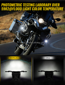 Garde <span class=keywords><strong>Crash</strong></span> Bar Emark Moto LED Feux Auxiliaires Pour <span class=keywords><strong>BMW</strong></span> R1200GS <span class=keywords><strong>F750GS</strong></span> G310GS K1600 Spot Flood faisceau système d'éclairage lampe - Product Image 6