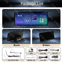 Autoradio Android 12,3 pouces pour Nissan Sunny 2019 avec GPS intégré, écran partagé, Android Auto, Carplay, amplificateur, USB et ventilateur de refroidissement